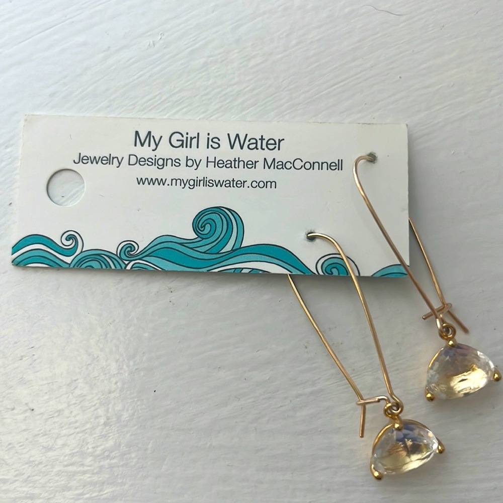 Brand new drop earrings